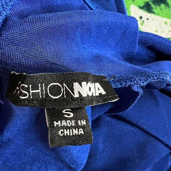 Fashion Nova Treat Yourself Mini Dress Royal - Picture 6 of 7